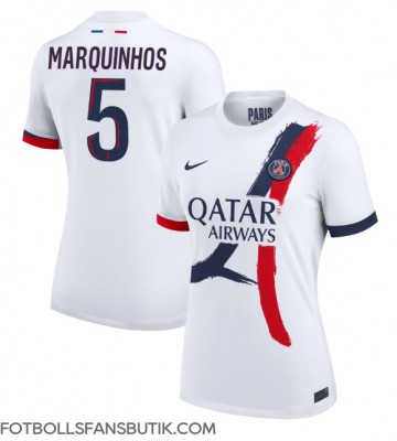 Paris Saint-Germain Marquinhos #5 Replika Bortatröja Damer 2024-25 Kortärmad